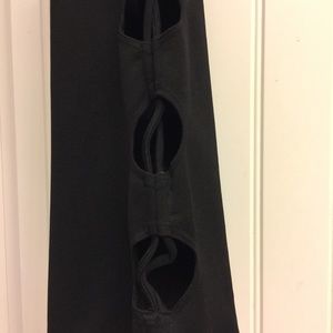 Girls Only Pants - Black Women's Club Party Pants w cut out sides. S. Girls Only Pants - Black Women's Club Party Pants w cut out sides. S.